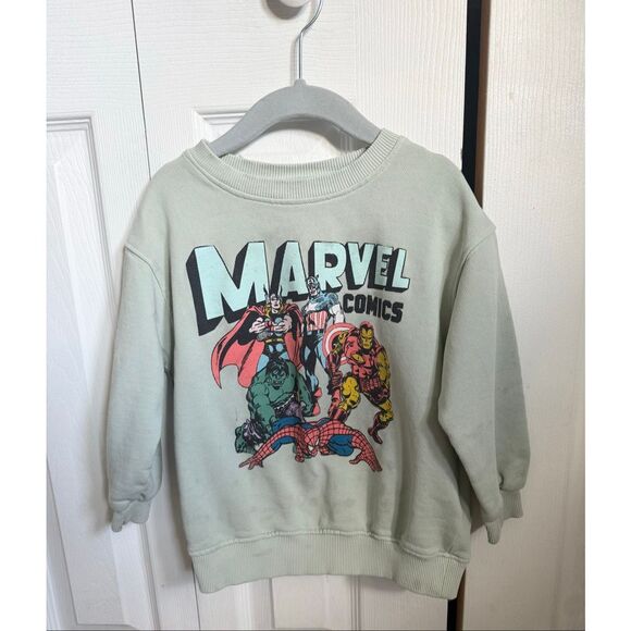 Zara Marvel 4 Year Old Oversized Sweatshirt - Picture 1 of 4